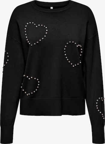 ONLY Sweater 'ONLBEE' in Black: front
