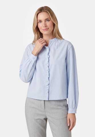 usha WHITE LABEL - Blusa en azul: frente