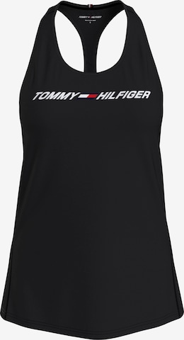 Tommy Hilfiger Sport Sporttop in Schwarz: predná strana
