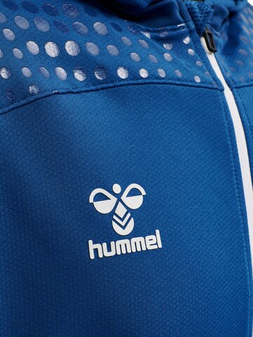 Hummel Sportsweatjacke 'Lead' in Blau
