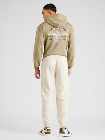Abercrombie & Fitch Tapered Trousers in Beige