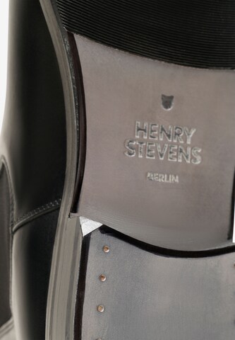 Henry Stevens Chelsea boots 'Marshall CB' in Zwart