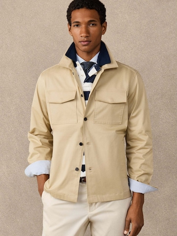 Hackett London Between-Season Jacket 'Heritage' in Beige