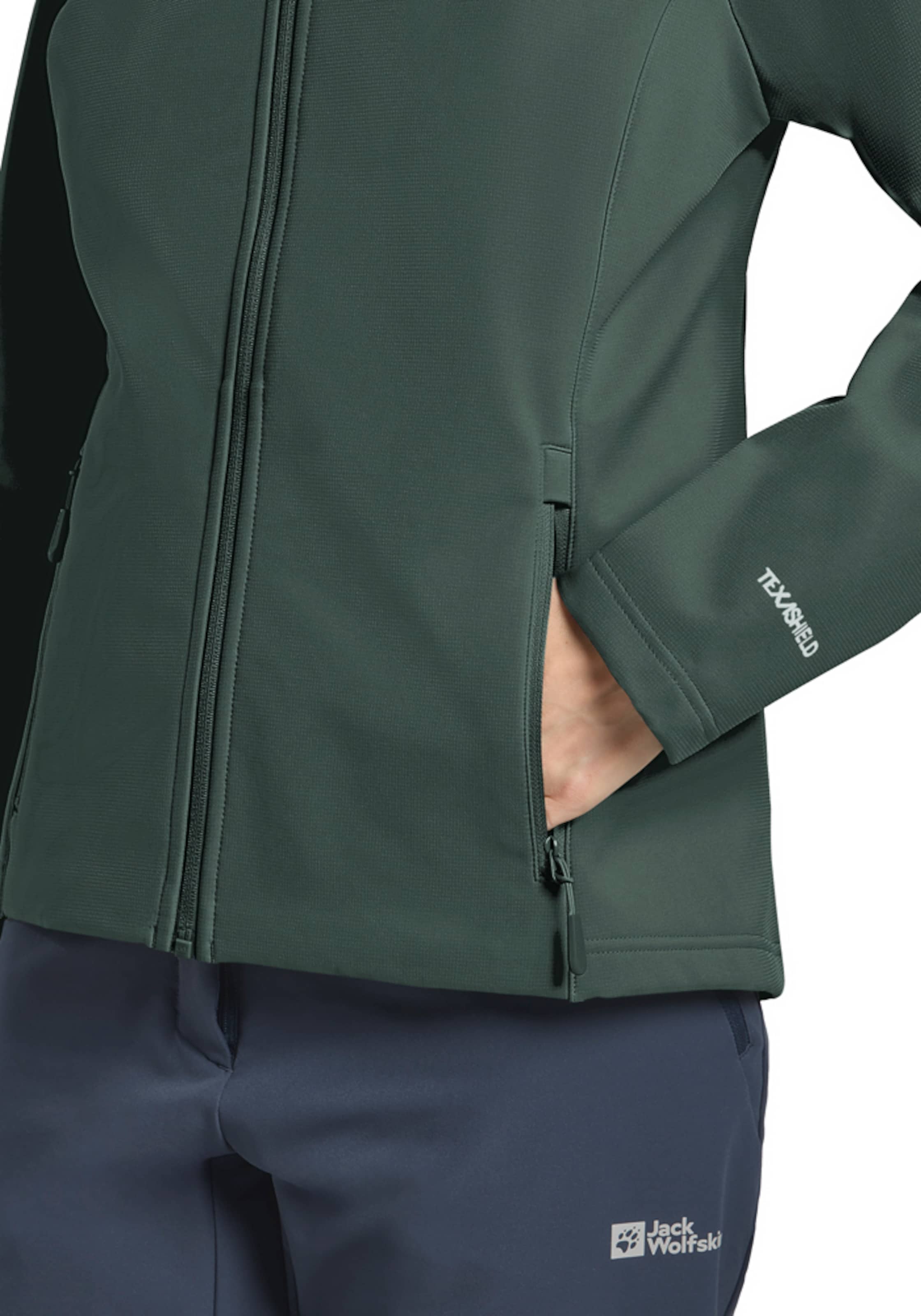 JACK WOLFSKIN Outdoorjacke in Grün