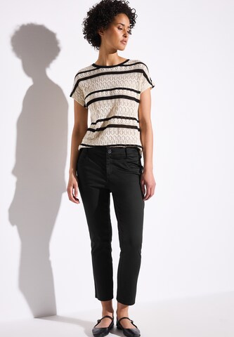 STREET ONE Slim fit Pants in Black