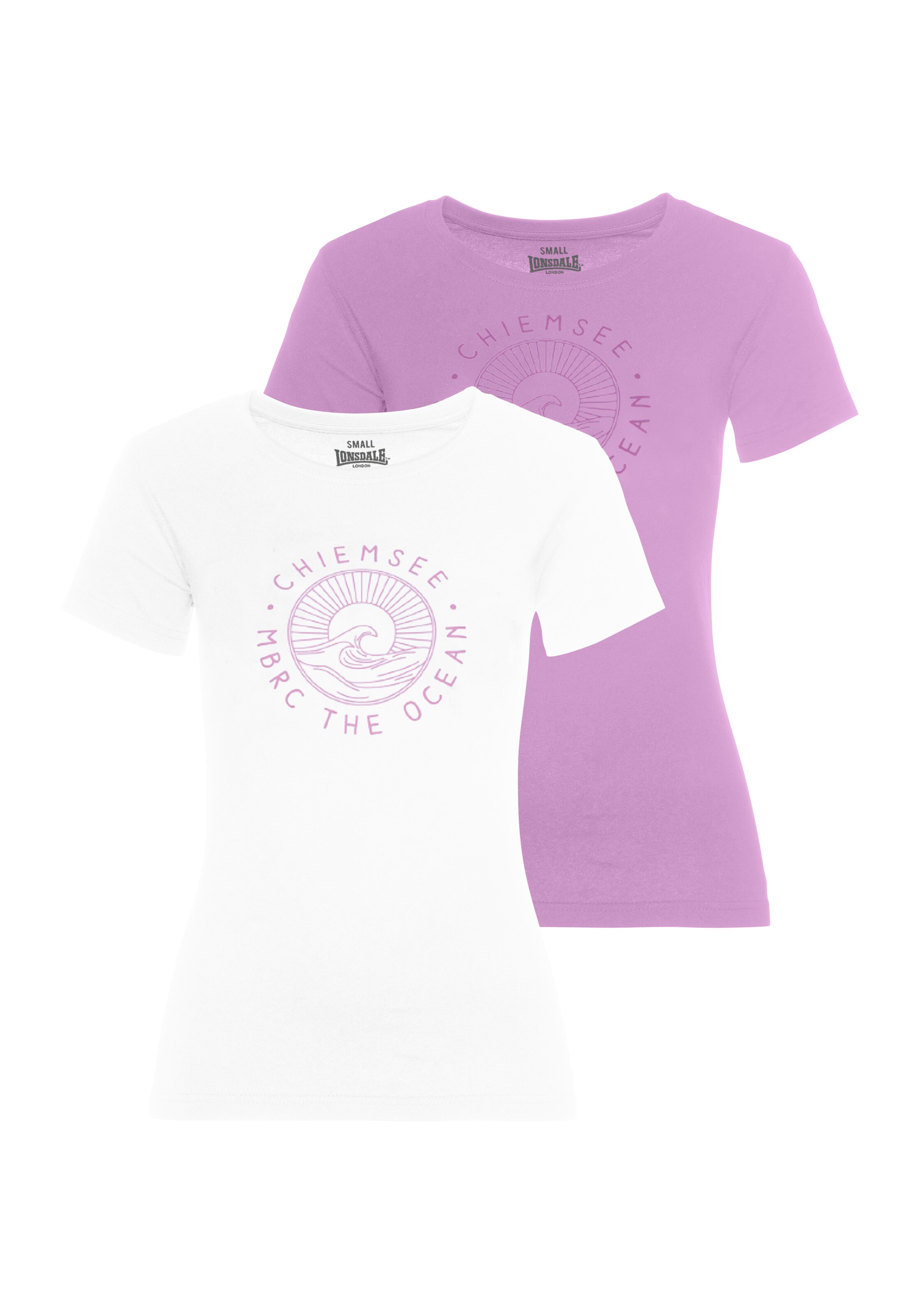 Chiemsee T-shirt imprimé - grey/gris