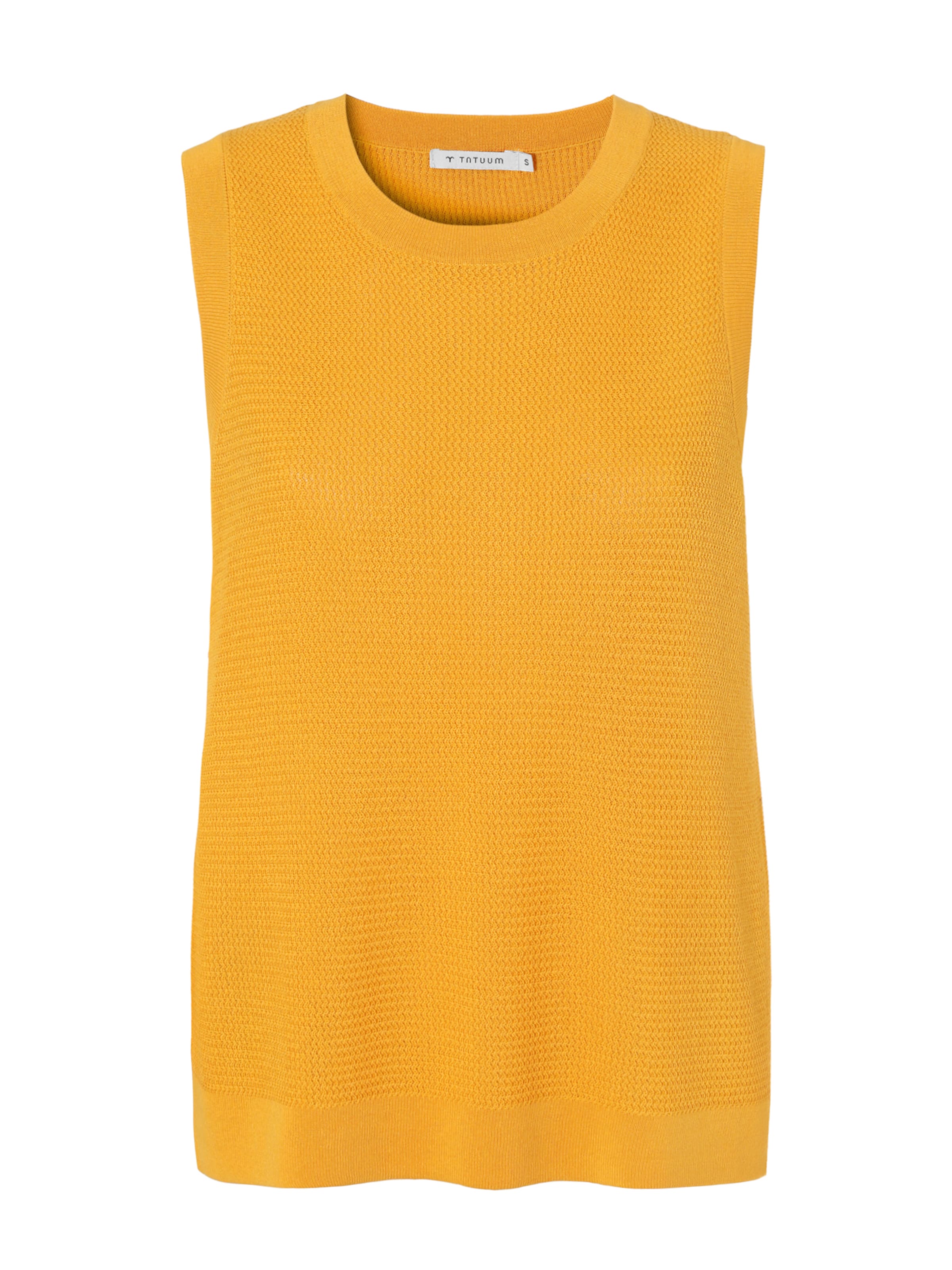 TATUUM Вязаная жилетка 'FAYA' в Желтый: спереди