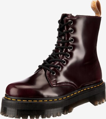 Dr. Martens Stiefelette in Rot: front