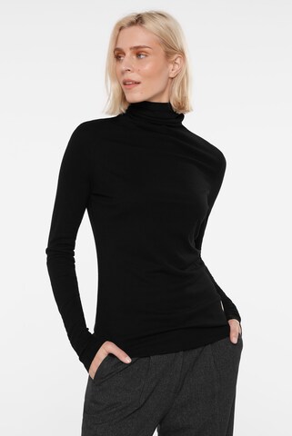 SENSES.THE LABEL Shirt in Black: front