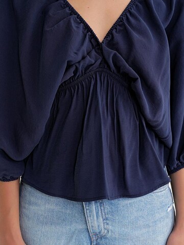 Camicia da donna di MixRay in blu