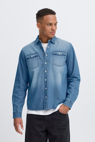 BLEND Regular fit Overhemd 'BHDARGO' in Blauw: voorkant