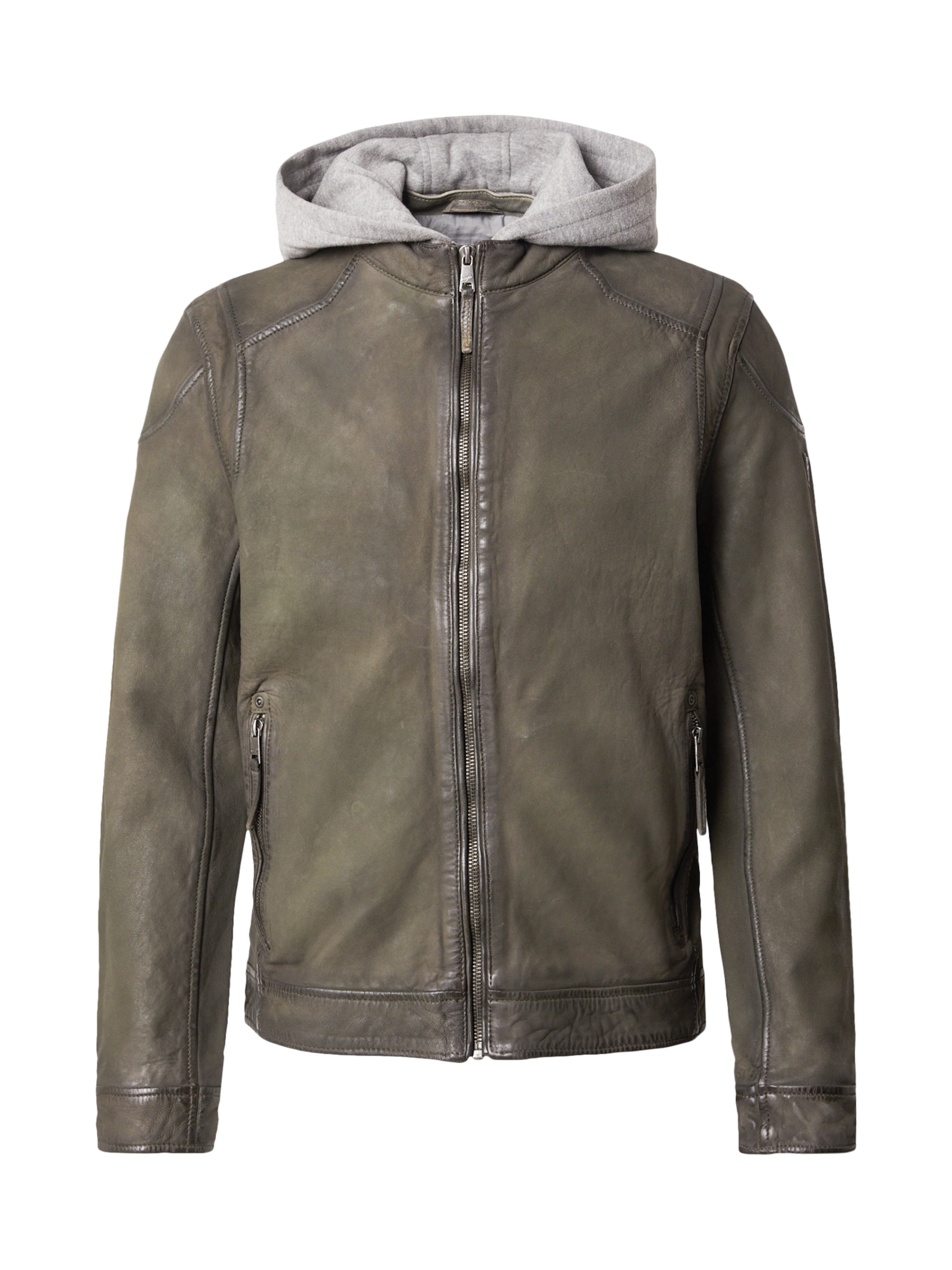 Mauritius Преходно яке 'Bero' в зелено: отпред