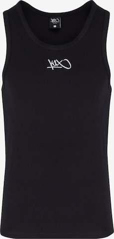 juoda K1X Marškinėliai: priekis