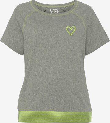 VIVANCE Short Pajama Set in Grey