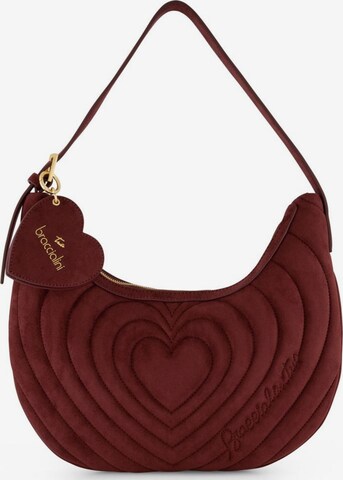 Braccialini - Bolso de hombro 'Beth Matelassé' en rojo: frente
