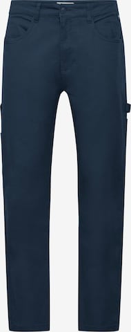 Pantalon cargo BLEND en bleu : devant