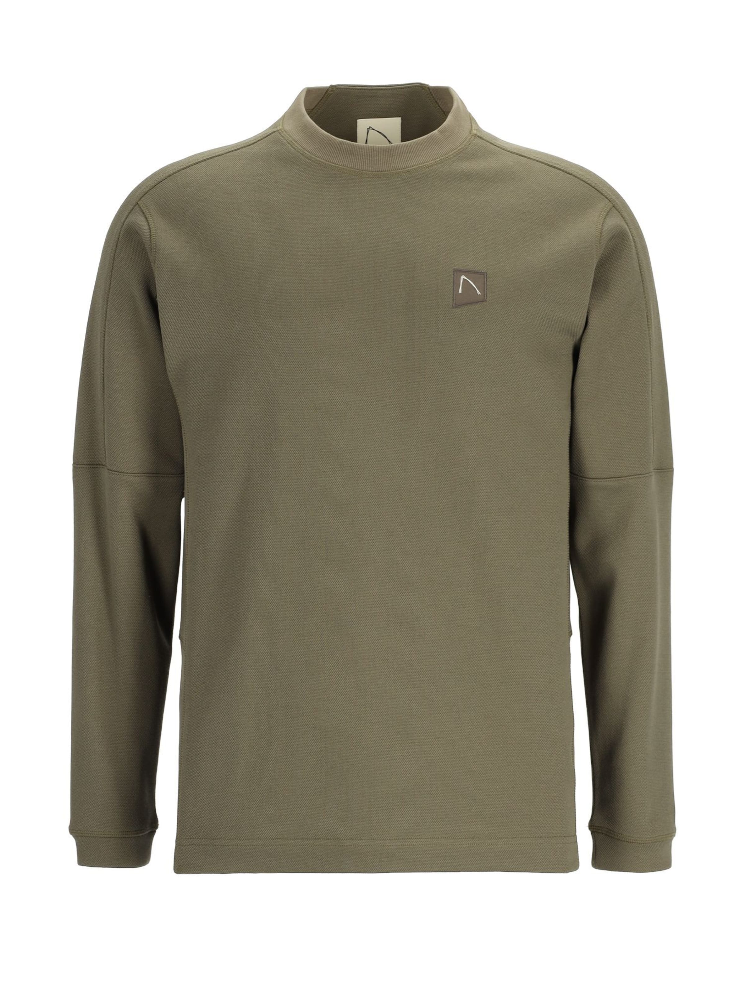 CHASIN' Sweatshirt 'Dax' in Green: front