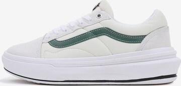 VANS - Sapatilhas baixas 'Overt' em branco: frente