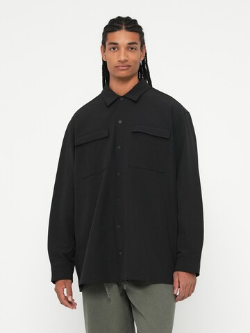 Jack & Jones Plus Comfort fit Ing 'JCOPOINT' - fekete: elől