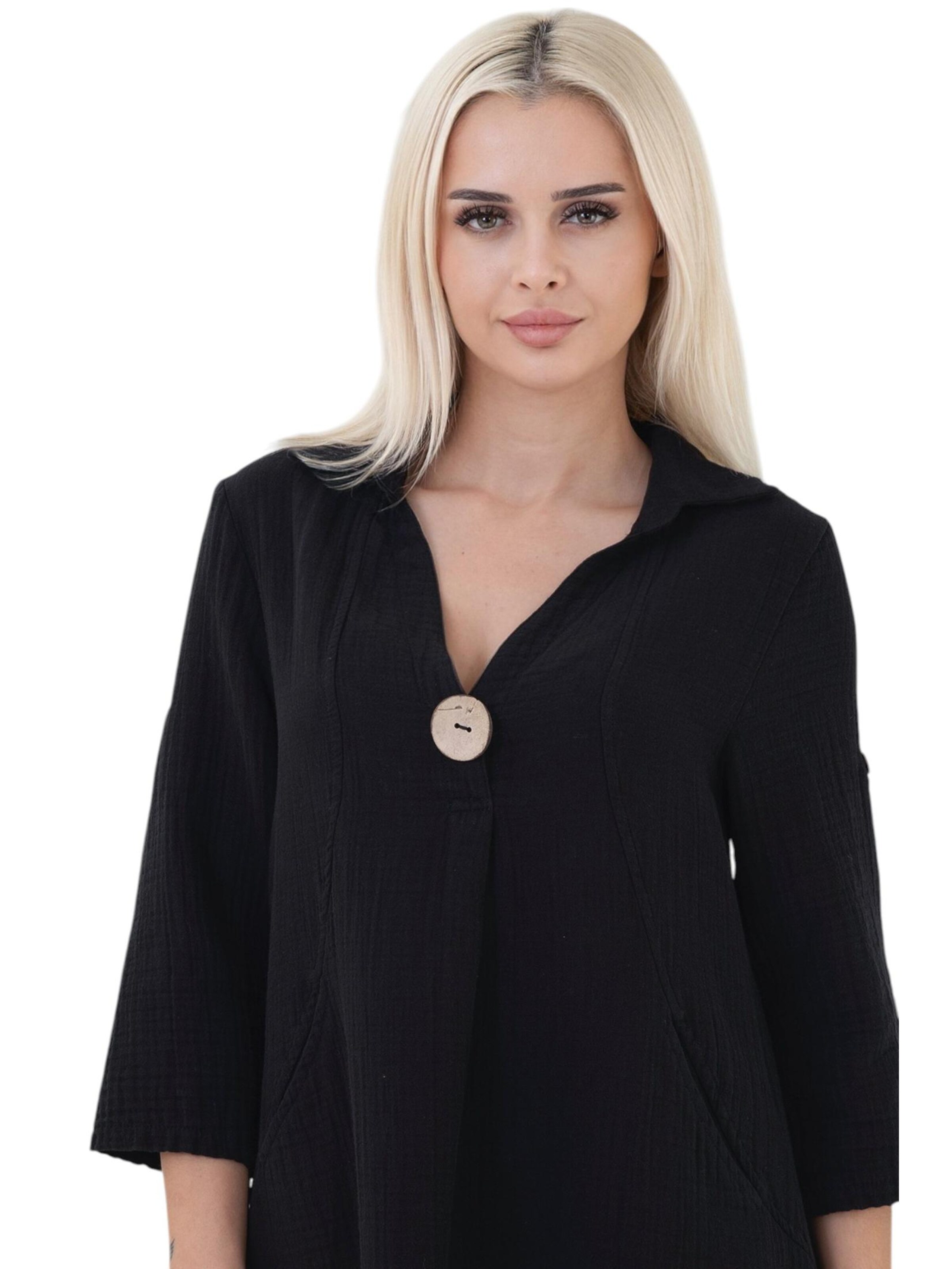 Robe d’été 'LUMA' WENOR en noir