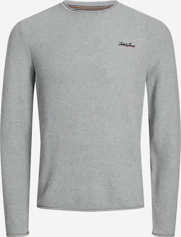 JACK & JONES Sweater 'PAUL TONS' in Grey: front