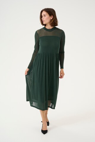 Robe 'Olga' Kaffe en vert : devant