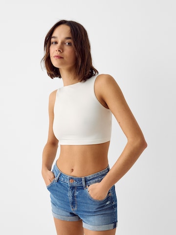 Bershka Regular Jeans i blå