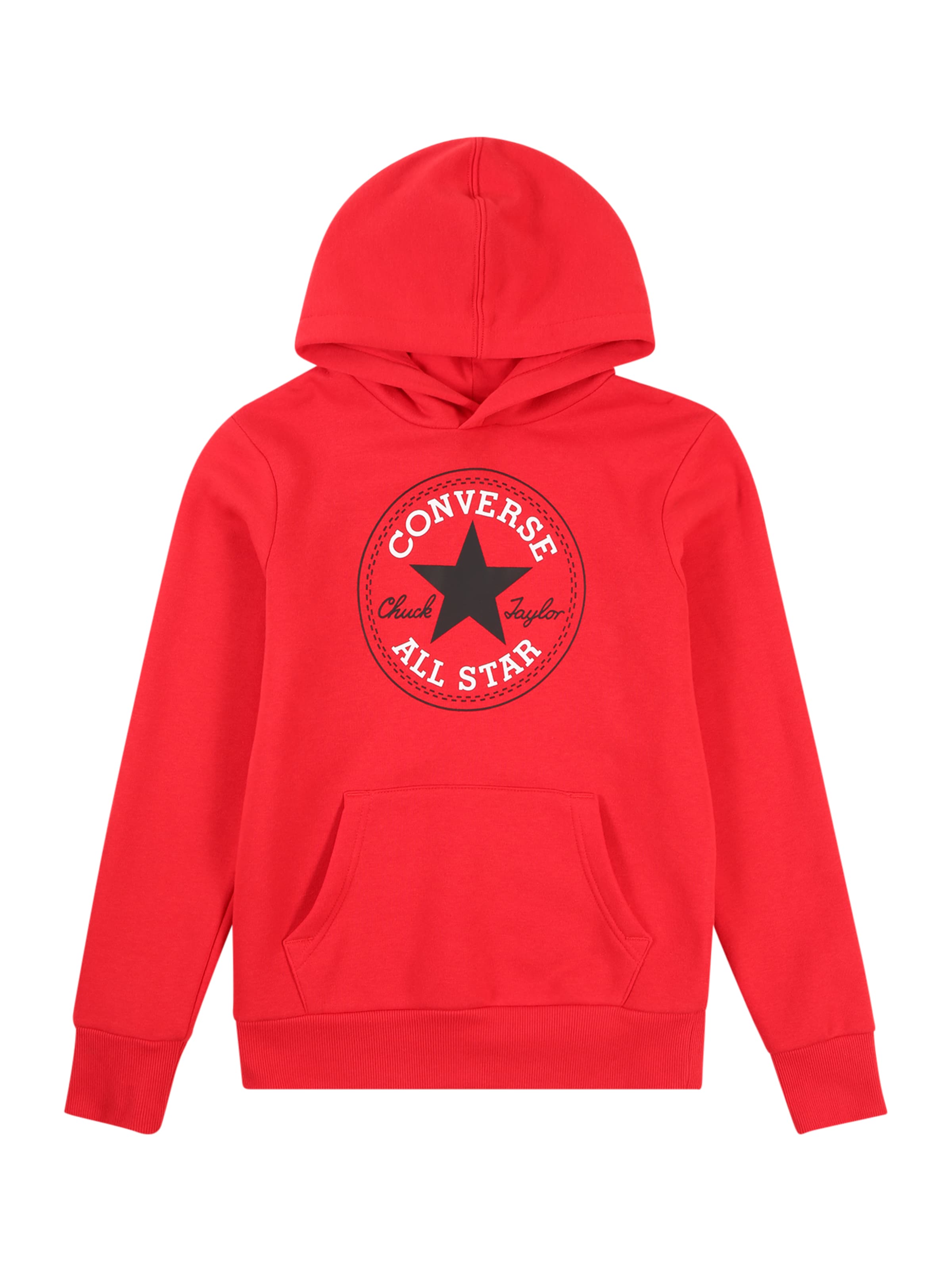 CONVERSE Mikina - Červená: predná strana