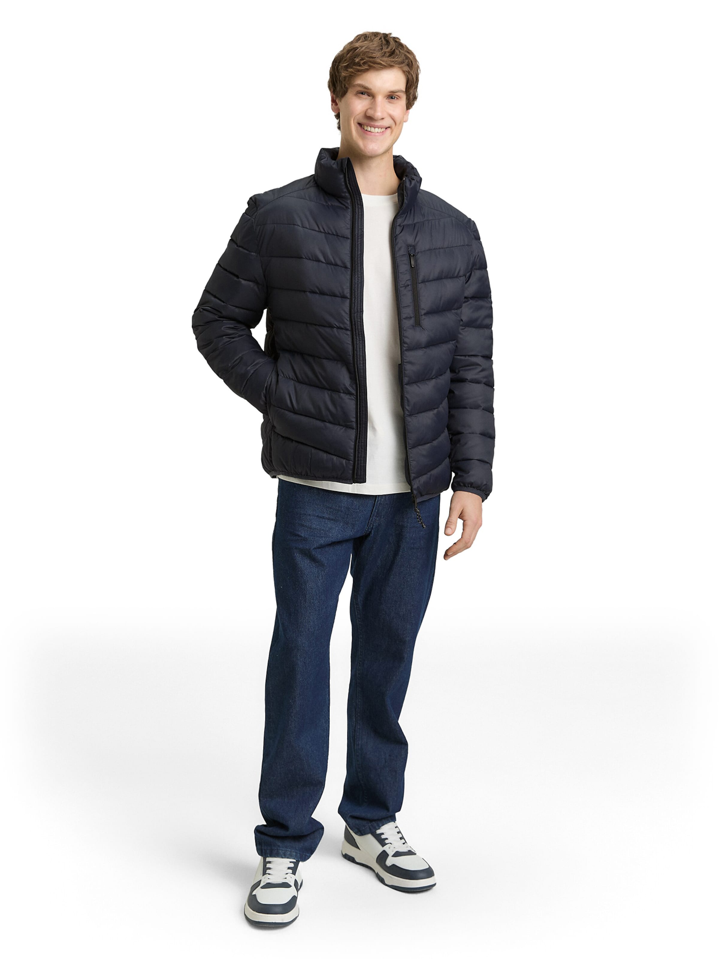 TOM TAILOR DENIM Jacke in Blau