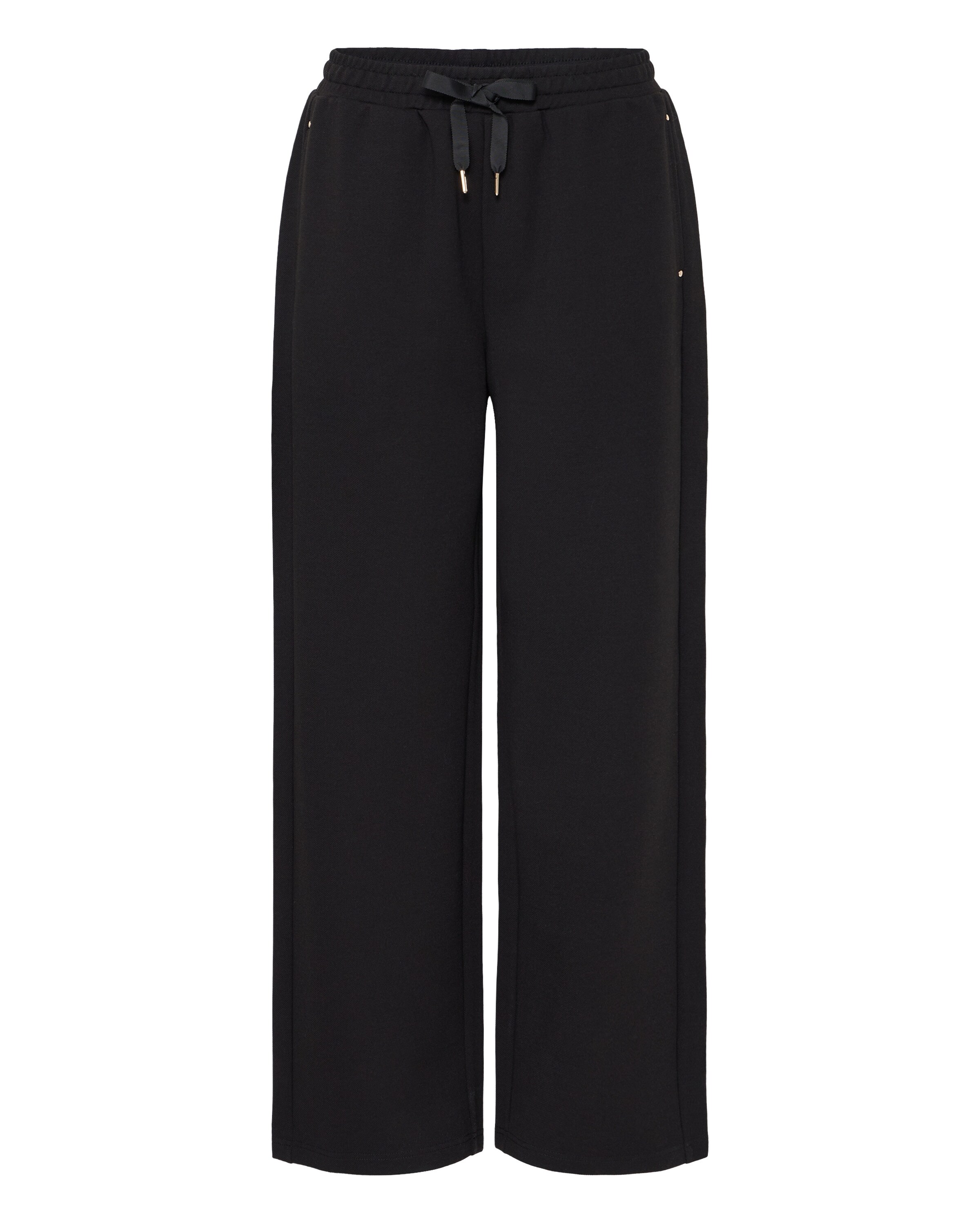 Fransa - Pierna ancha Pantalón 'PRIYA' en negro: frente