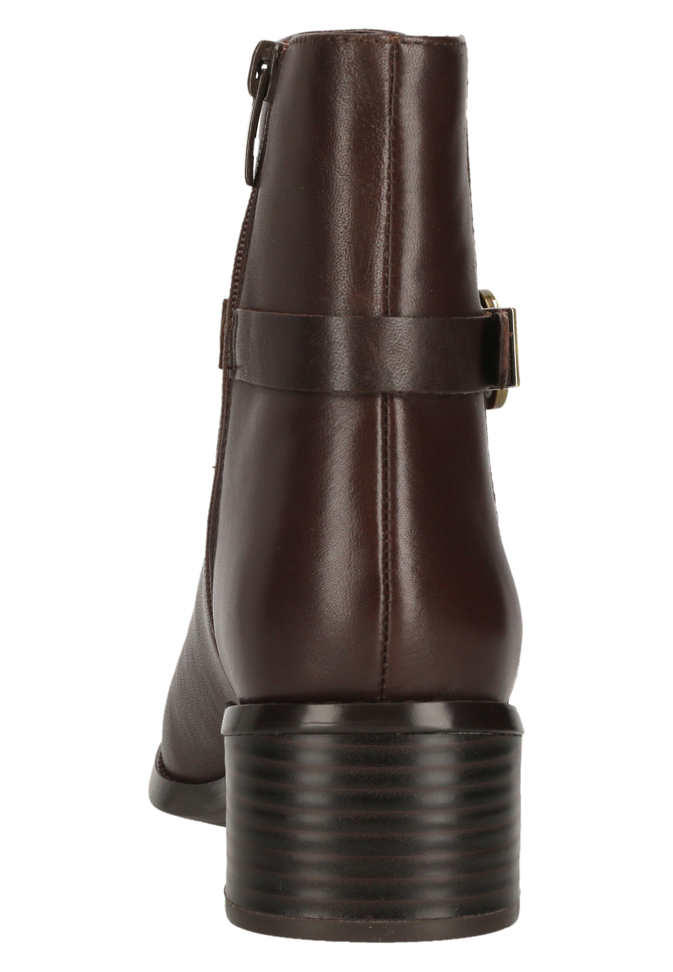 CLARKS Stiefelette 'Wreen Buckle' in Braun