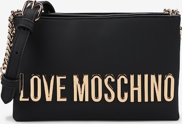 Sac à bandoulière 'Bold Love' Love Moschino en noir : devant