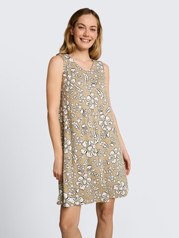 TOM TAILOR Jurk in Beige: voorkant