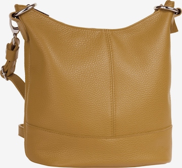 Sac à bandoulière Cluty en jaune : devant