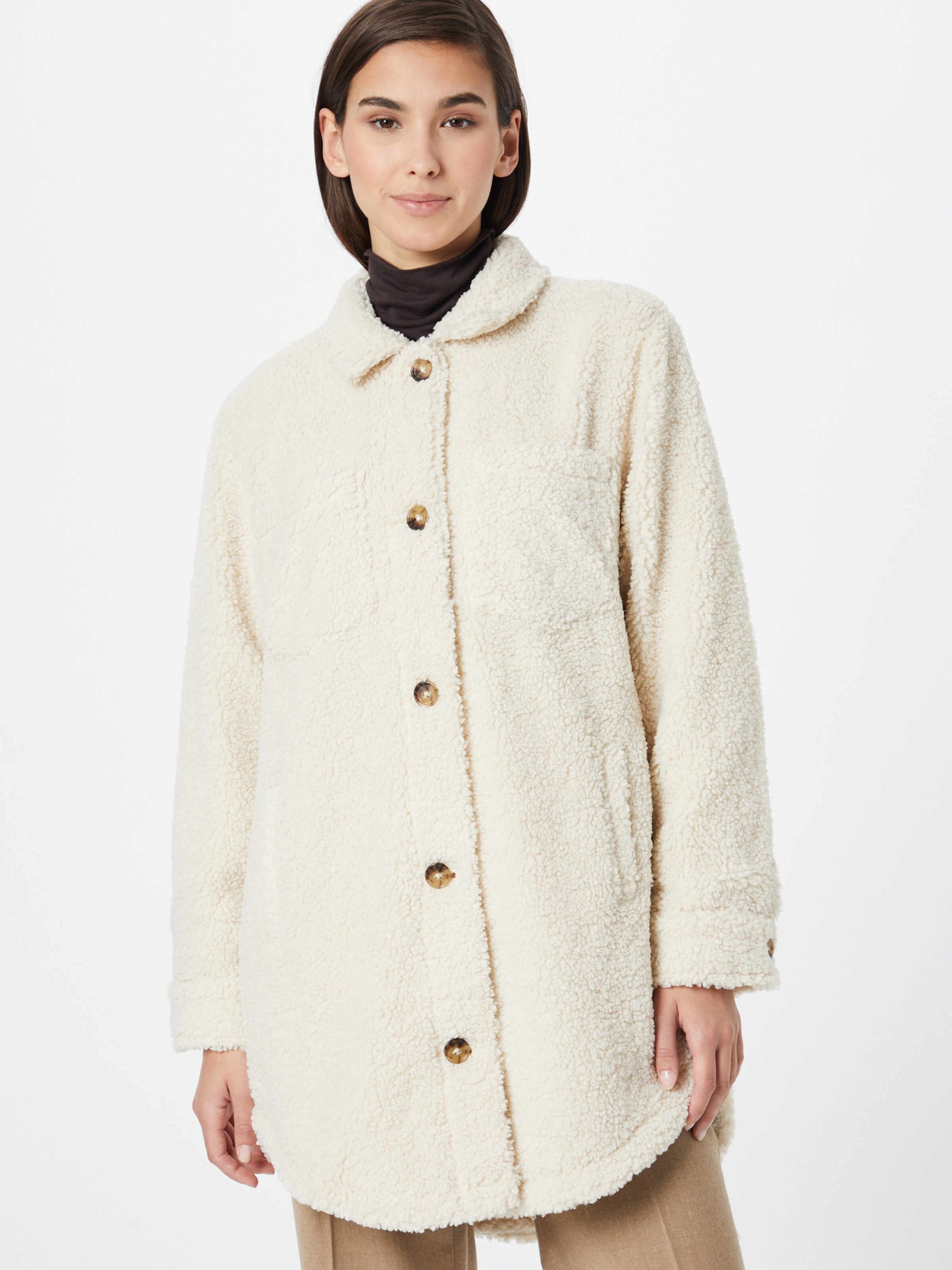 HOLLISTER Between season jacket in Cream ABOUT YOU