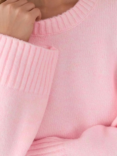Pullover extra large Hiccup di colore rosa, Visualizzazione prodotti