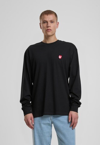 ZOO YORK Shirt 'Apple' in Schwarz