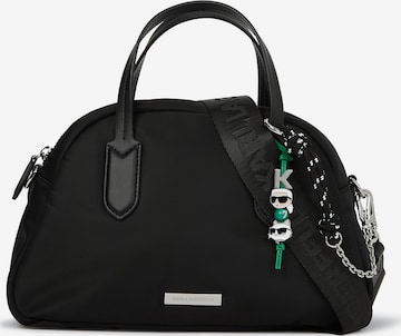 juoda Karl Lagerfeld Rankinė 'Ikon': priekis