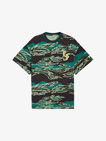 PUMA - Camisa em verde: frente