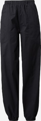 Effilé Pantalon 'Kalis' mazine en noir : devant