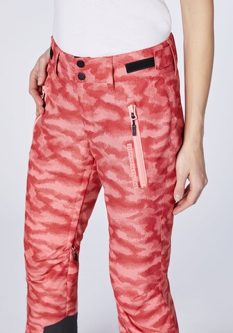 CHIEMSEE Loose fit Outdoor Pants in Pink