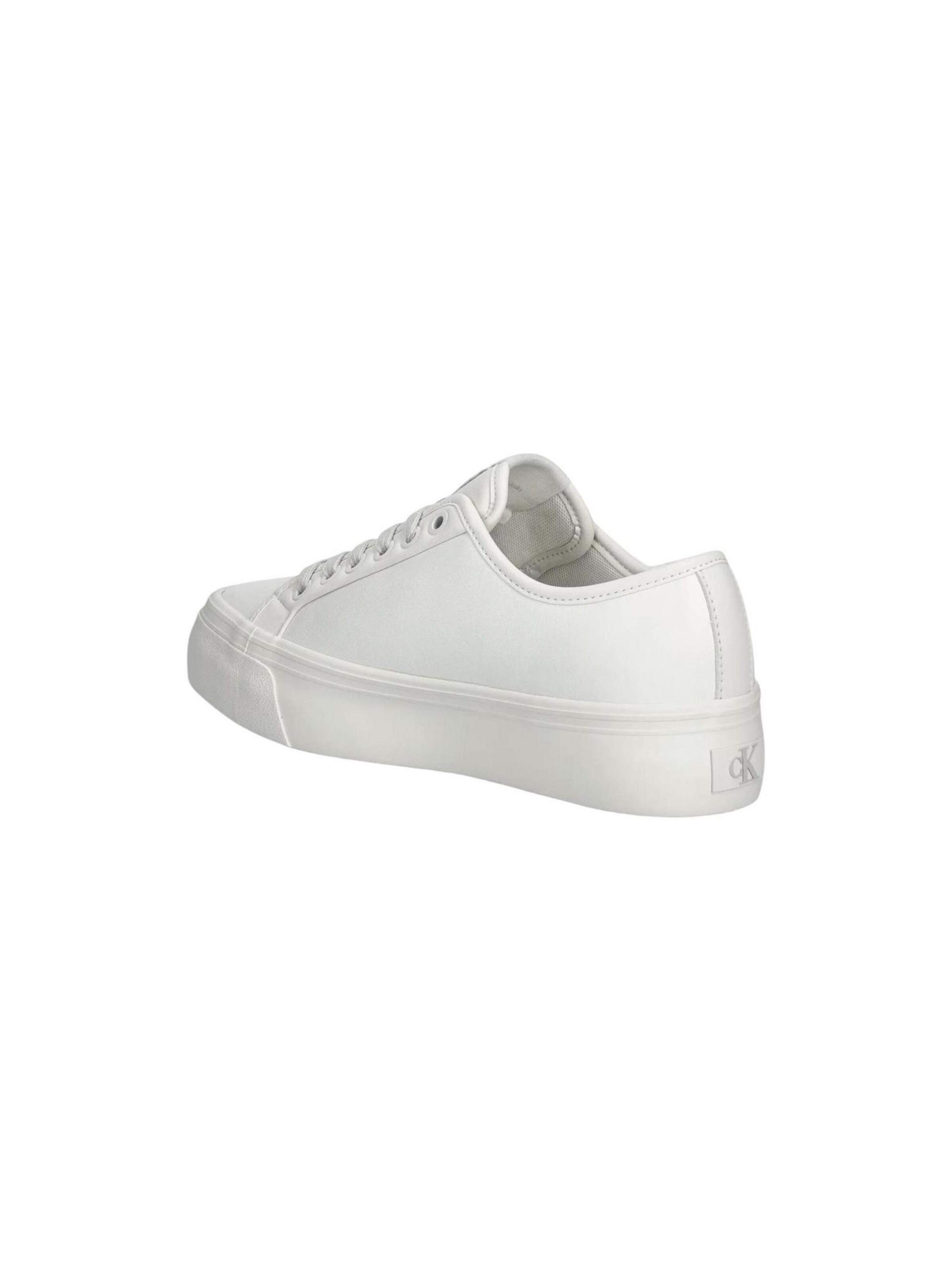 Calvin Klein Jeans Platform trainers 'VULC FLATF LACE UP L YW0YW01932' in White