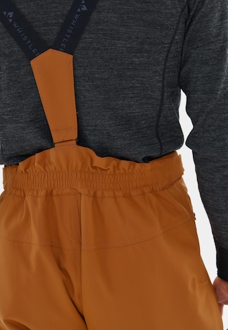 Whistler Regular Sports trousers 'Drizzle' in Brown