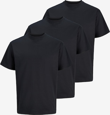 JACK & JONES Shirt 'Cotton Relaxed' in Schwarz: Vorderseite