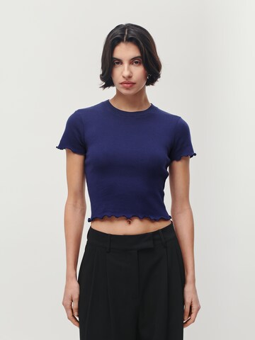 Maglietta 'Teresa' di LeGer by Lena Gercke in blu: frontale