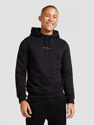 Calvin Klein Jeans Sweatshirt in Schwarz: Vorderseite