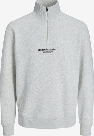 JACK & JONES Sweatshirt 'VESTERBRO' i hvid: forside