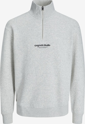 JACK & JONES Sweatshirt 'VESTERBRO' in Wit: voorkant