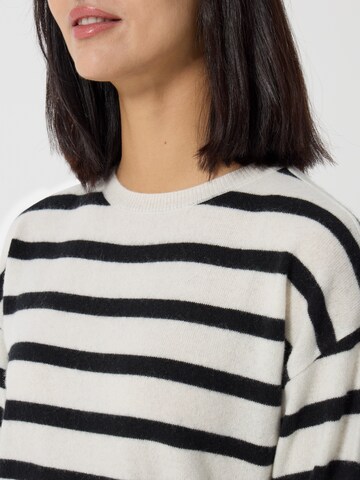 Pull-over CASH-MERE.CH en blanc