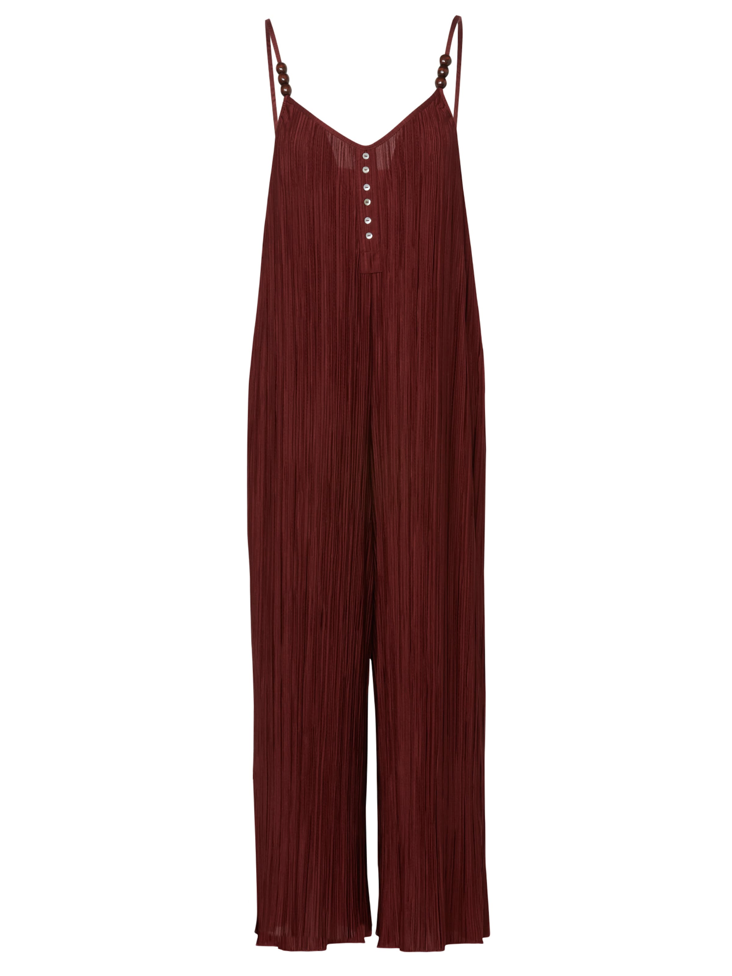 KOROSHI Jumpsuit i rød: forside